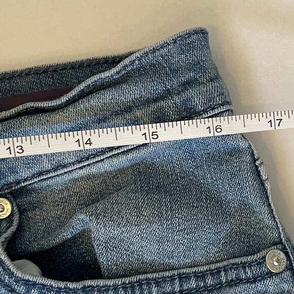 Gloria Vanderbilt Amanda Straight Leg, Stretch, Jeans Medium Wash/Rinse, Size 14 - Picture 9 of 16